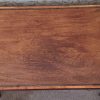 Georgian Side Table or Tea Table. Two front drawers with stringing. Stringing and inlay border to top of the table.